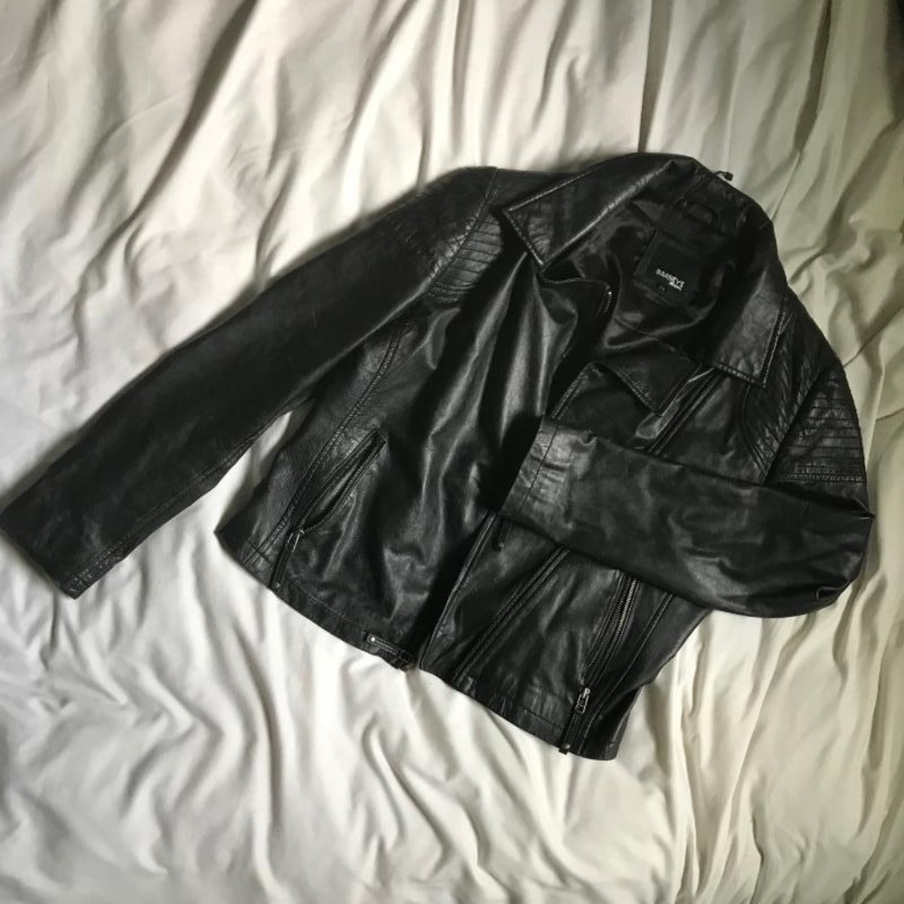 Barneys Originals Leather Jacket
